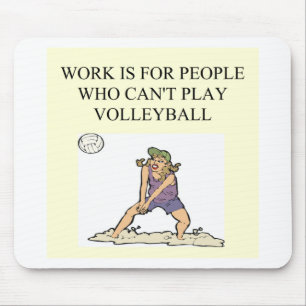 für den Volleyballspieler Mousepad
