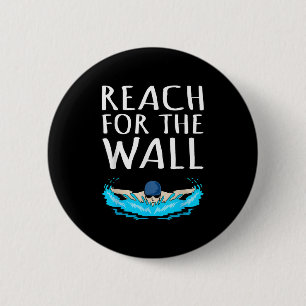 Für den Wall Fun Baden Schwimmlehrer Männer kommen Button