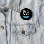 Für den Wall Fun Baden Schwimmlehrer Männer kommen Button (Beispiel)