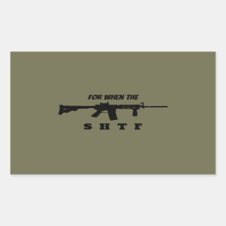 Für den Zeitpunkt des Aufklebers Rechteckiger Aufkleber