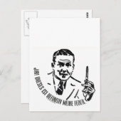 Für deutsche Verfasser Postkarte (Vorne/Hinten)