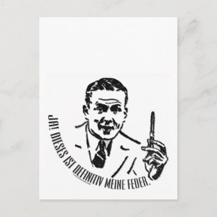 Für deutsche Verfasser Postkarte