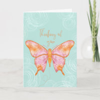 Für Dich denkender Schmetterling der Ermutigung