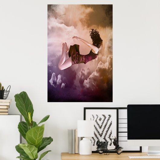 Für dich fallen poster (Heimbüro)