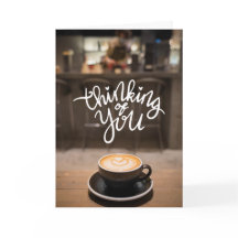 Für dich gedacht über Kaffee – Herz Latte Art Gruß