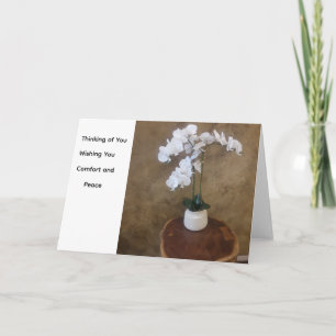 Für Dich gedachte Blumenkarte Karte