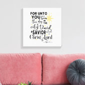 Für dich ist dieser Tag Geboren Leinwanddruck (Insitu (Wohnzimmer))