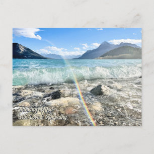 Für Dich Liebe Mitgefühl Landschaft Postkarte