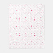 Für dich mein Herz gemacht Fleecedecke (Vorderseite)