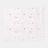 Für dich mein Herz gemacht Fleecedecke (Vorderseite (Horizontal))