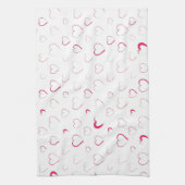 Für dich mein Herz gemacht Geschirrtuch (Vertikal)