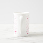 Für dich mein Herz gemacht Porzellantasse (Rückseite)