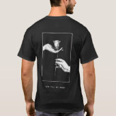„Für Dich, meine Muse“ T-Shirt  (Rückseite)