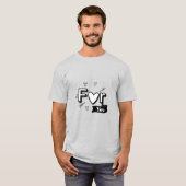 "Für dich mit Liebe" T-Shirt (Vorne ganz)