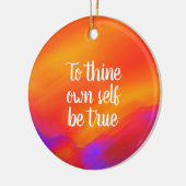 Für dich selbst ein wahrer Schmuck von Jo Images Keramik Ornament (Links)