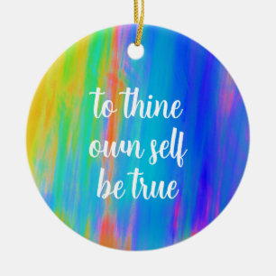 Für dich selbst ein wahrer Schmuck von Jo Images Keramik Ornament