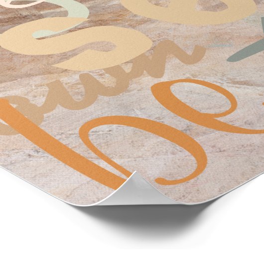 Für dich selbst ein wahres Plakat (Ecke)