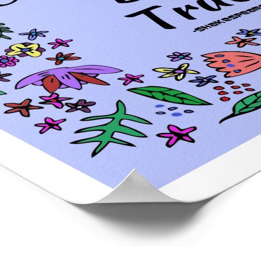 Für dich selbst wahr sein poster (Ecke)