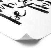 Für dich selbst wahr sein poster (Ecke)