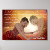 Für dich selbst wahr sein poster (Vorne)