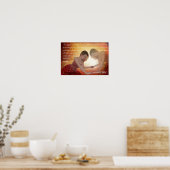 Für dich selbst wahr sein poster (Küche)