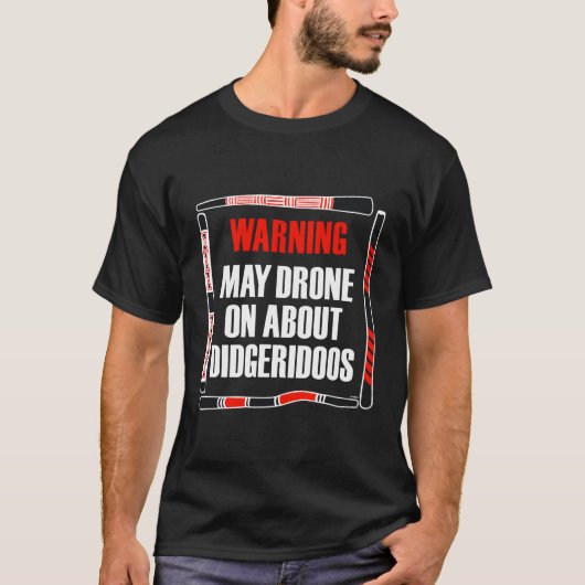 Für Didgeridoo Player Yidaki Didjeridu Didge Geek T-Shirt (Vorderseite)