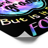 Für die 3. Klasse Gefärbte Krawatte zurück in die Poster (Ecke)