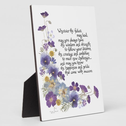 Für die Absolventen Fotoplatte (Seite)