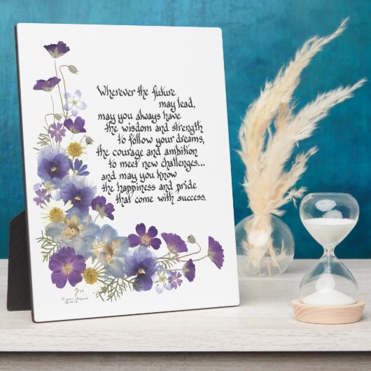 Für die Absolventen Fotoplatte (Seite)