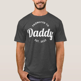 Für die Ankündigung der Schwangerschaft bei Daddy T-Shirt