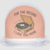 Für die Aufnahme: Ich Liebe Sie mehr 💖 Schneekugeln