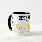 Für die Autorin Tasse (Vorderseite Links)