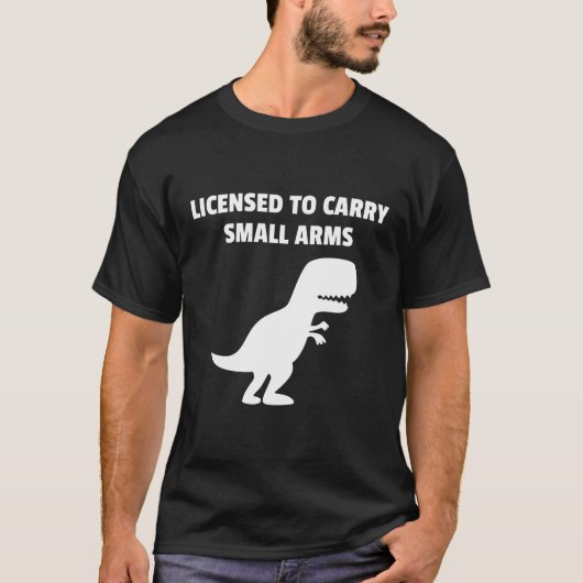 für die Beförderung von Kleinwaffen T-Shirt (Vorderseite)