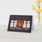 Für die BESTE Mama, Muttertagskarte Karte (Gelbe Blume)