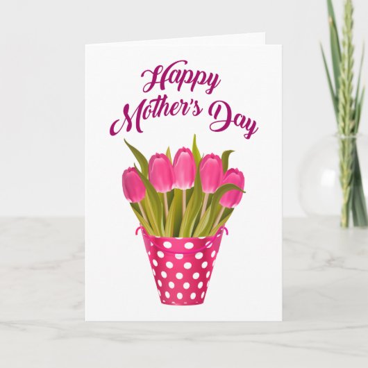 Für die beste Mutter der Welt. Karte (Vorderseite)