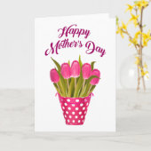 Für die beste Mutter der Welt. Karte (Gelbe Blume)