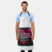 Für die Beste Mutter die es gibt Schürze (Getragen)