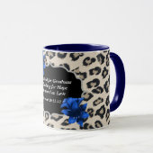 Für die Blumendruckblüte bei Tieren bestimmt Tasse (VorderseiteRechts)