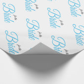 Für die Bride Geschenkpapier (Ecke)