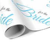 Für die Bride Geschenkpapier (Rolleneckpunkt)