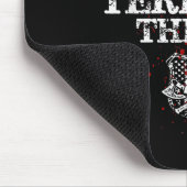 Für die, die ich liebe, werde ich große und schrec mousepad (Ecke)
