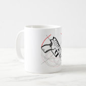 Für die familiäre Verwendung Kaffeetasse (Vorderseite Links)