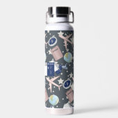 Für die Flasche Wasser für Reisende (Rückseite)