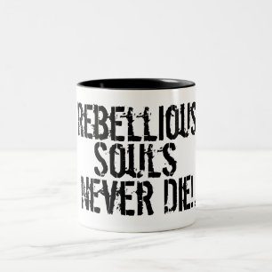 Für die freien Spirited Soule Zweifarbige Tasse