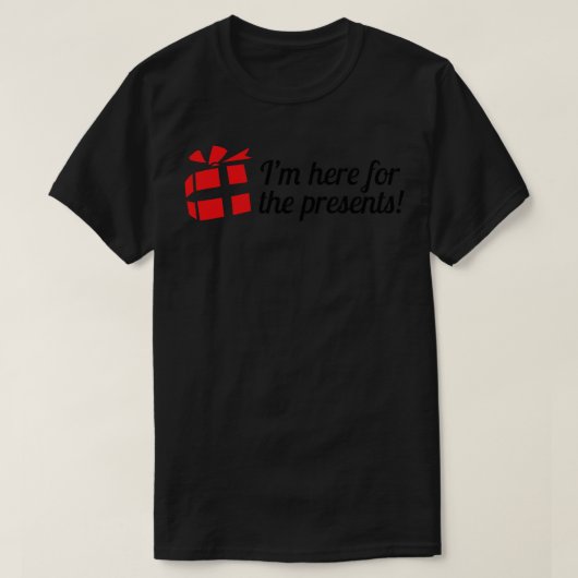 Für die Geschenke T-Shirt (Design vorne)