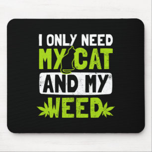 Für die Gestaltung von Katzenjagen ist nur mein Ge Mousepad