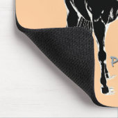 Für die Glide deines Lebens Peruanisches Pferd Mousepad (Ecke)