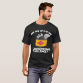 Für die Herausforderung, die schwedische Ernährung T-Shirt (Vorne ganz)
