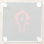 Für die Horde Glasuntersetzer (Rückseite)