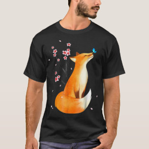 Für die japanische Cherry Blossom Blume Vintag Pul T-Shirt